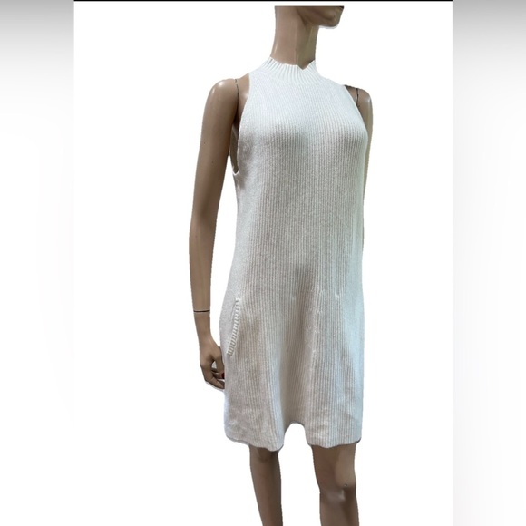 GIANNI BINI knitted High Neck Mini Dress - Picture 1 of 16